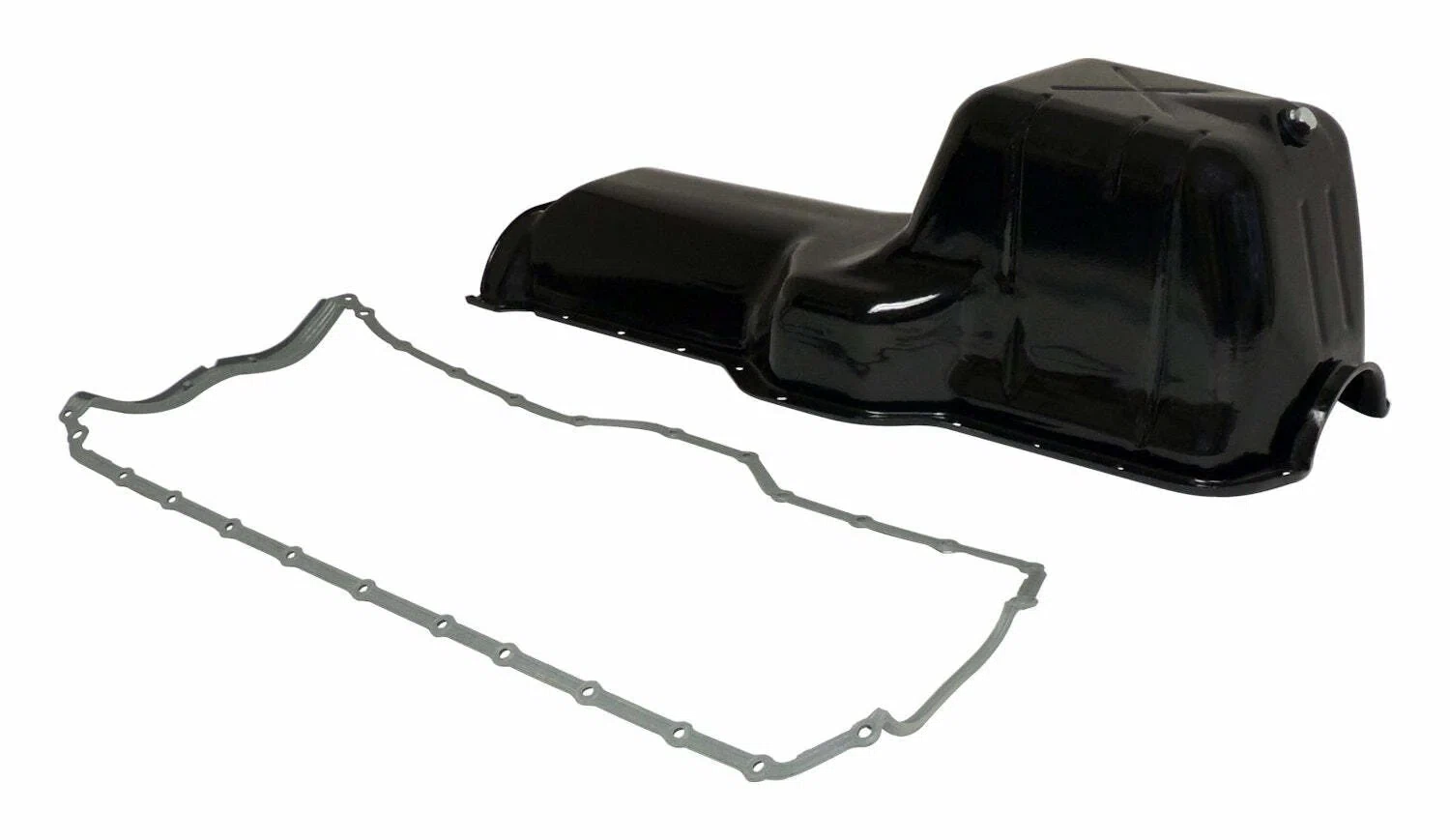 Crown Automotive - Steel Black Engine Oil Pan Kit - 53020833K