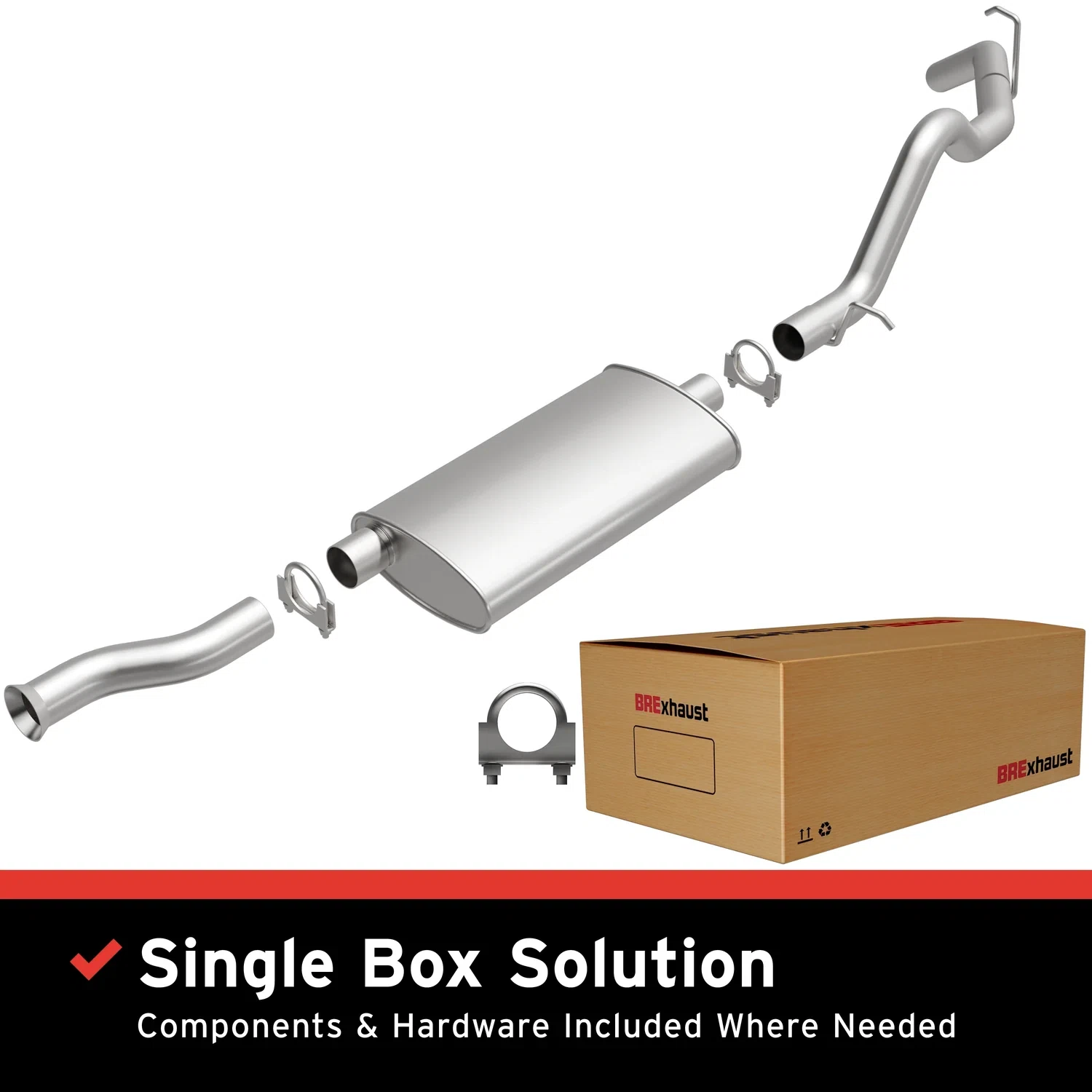 Direct-Fit Replacement Exhaust System 106-0647