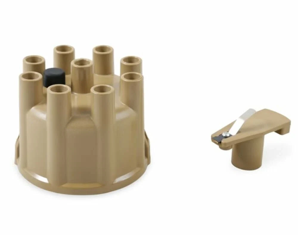 Distributor Cap & Rotor - Socket Style - Tan - 8320ACC