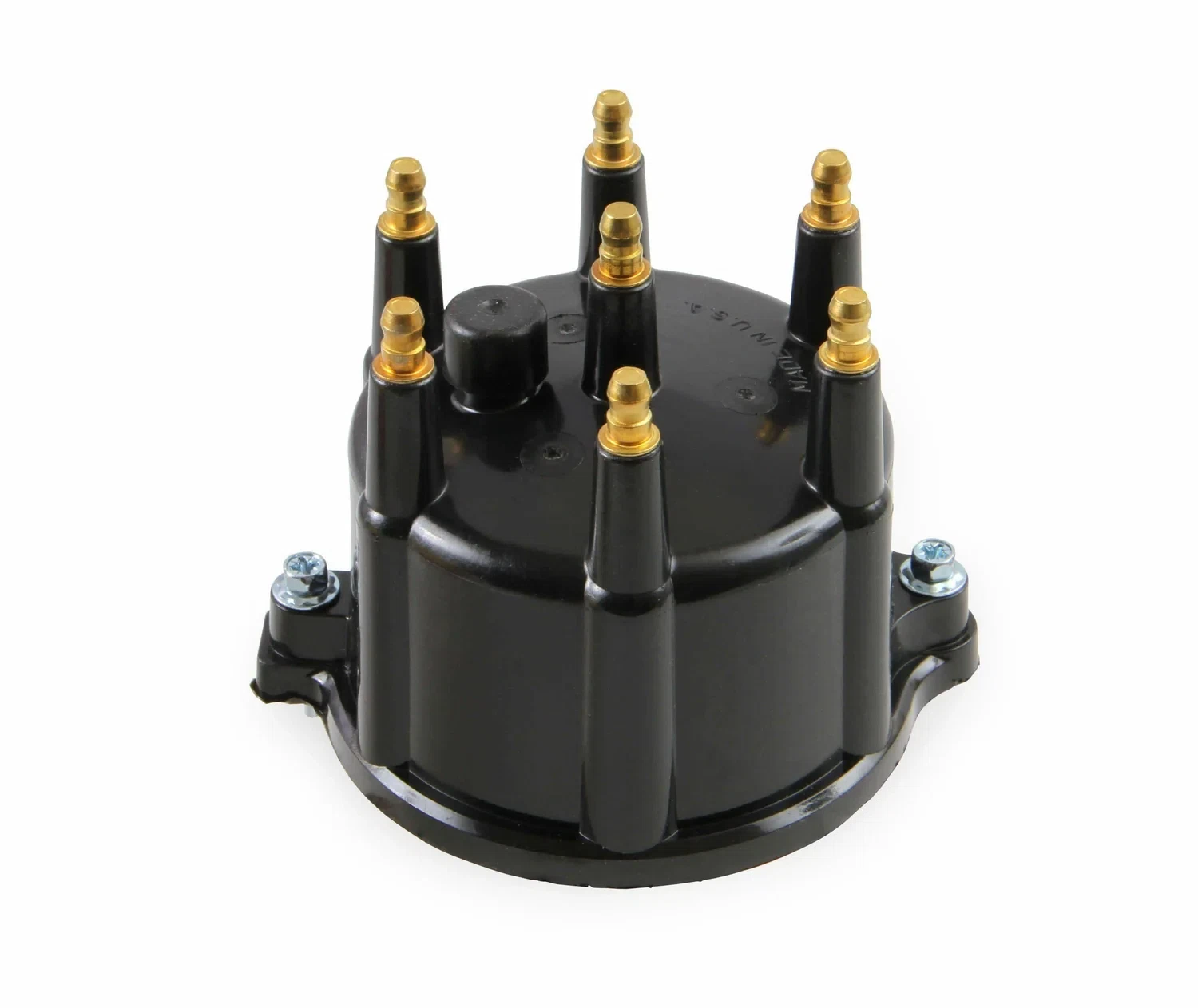 Distributor Cap - Jeep 4.0L - Male - HEI Style - Black - 120330