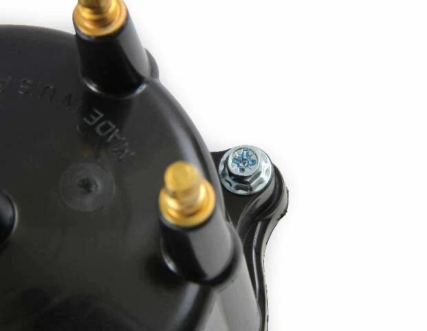 Distributor Cap - Jeep 4.0L - Male - HEI Style - Black - 120330