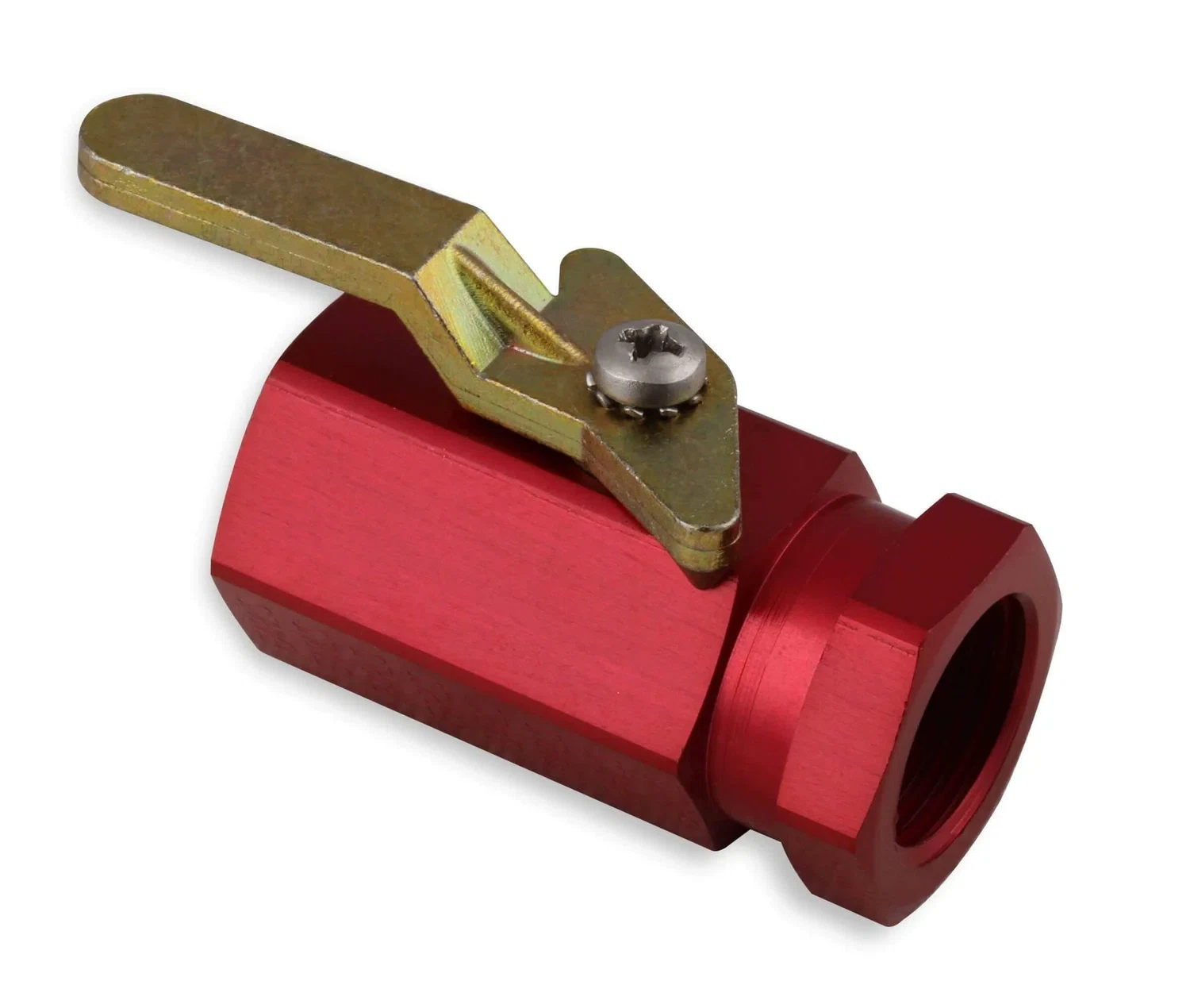 Earls Aluminum Shut-Off Valve - Red - 230500ERL