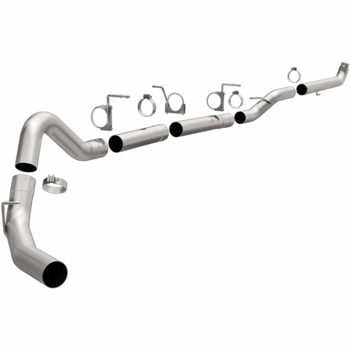 Exhaust System Kit for Custom Builder Series Downpipe Back 4 in Performance Exhaust System MagnaFlow 18980