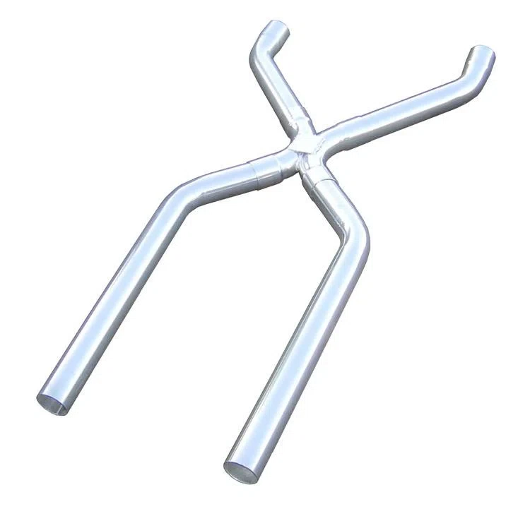Exhaust X-Pipe Kit Intermediate Pipe 3 in Crossover Hardware Incl