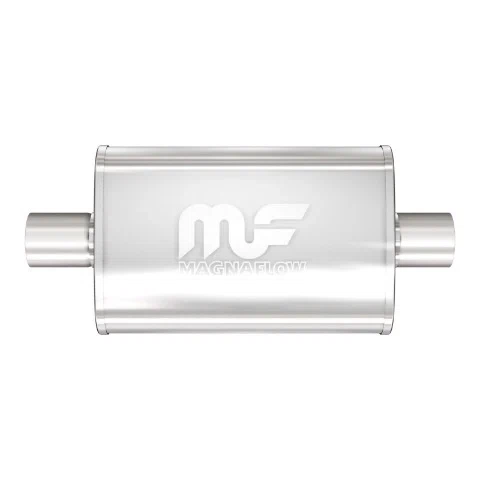 Exhaust Muffler for 4 X 9in. Oval Straight-Through Performance Exhaust Muffler MagnaFlow 11216