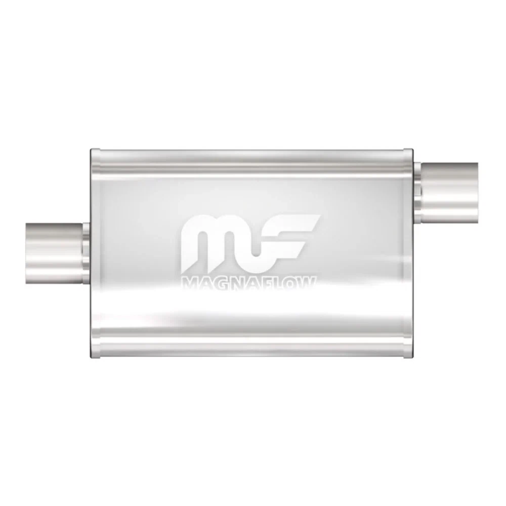 Exhaust Muffler for 4 X 9in. Oval Straight-Through Performance Exhaust Muffler MagnaFlow 11229