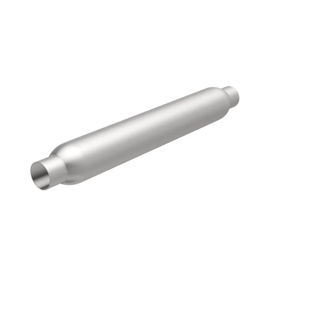 Exhaust Muffler for 4in. Round Glasspack Performance Exhaust Muffler MagnaFlow 18146