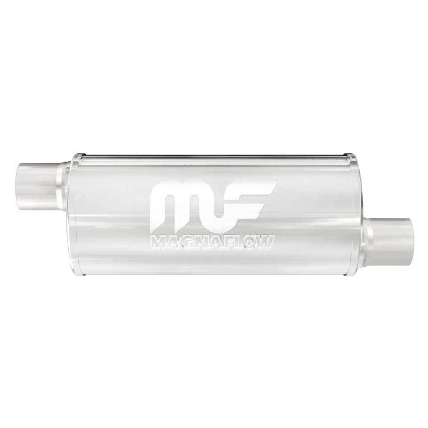 Exhaust Muffler for 6in. Round Straight-Through Performance Exhaust Muffler MagnaFlow 12634