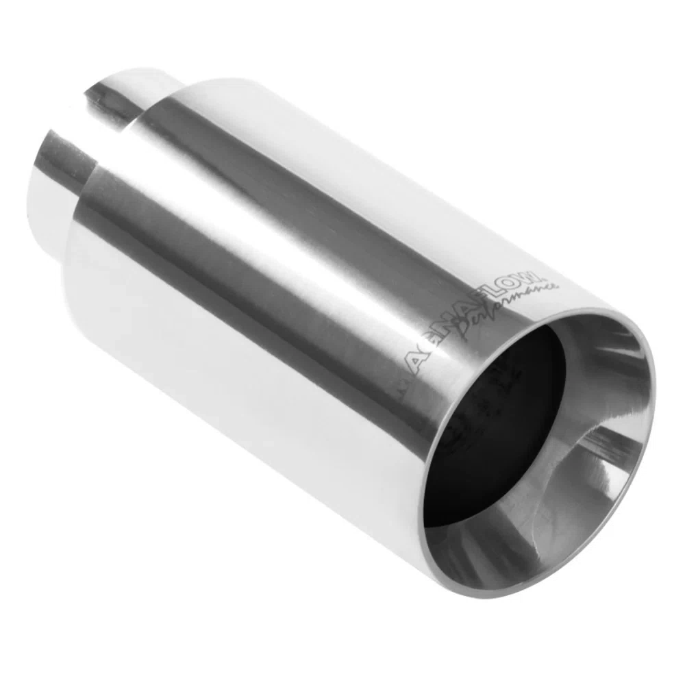 Exhaust Tail Pipe Tip for 3.5in. Round Polished Exhaust Tip MagnaFlow 35125