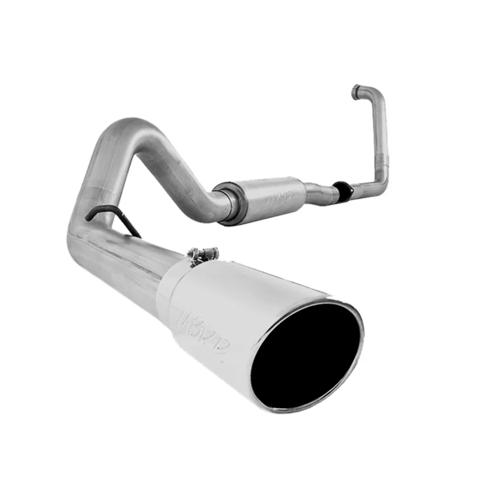 Fits 04-05 Ford Excursion 4_ Exhaust System Single Side (Stock Cat) Exit-S6216AL