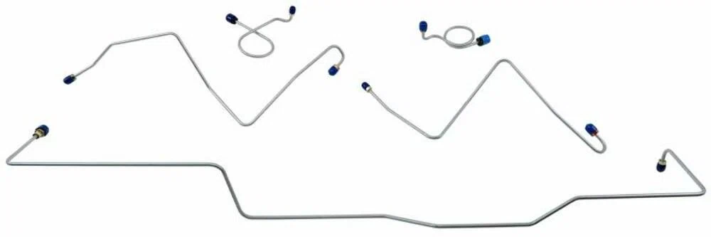 Fits 1967 Ford Mustang Front Brake Line Set MFB007