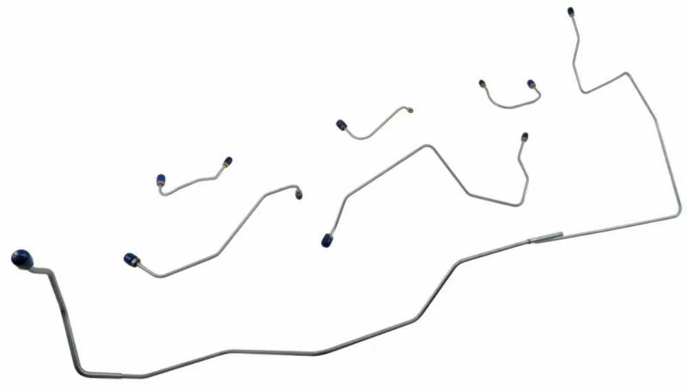 Fits 1968 - 1969 Ford Mustang Front Brake Line Set MFB005