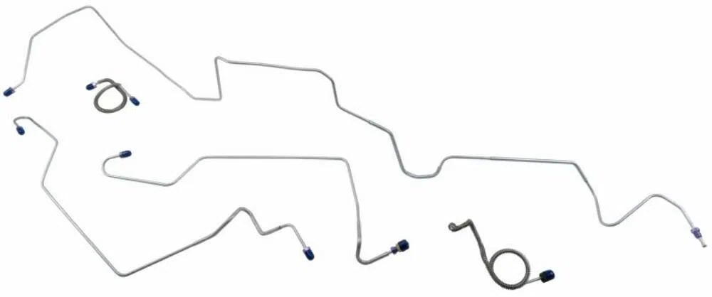 Fits 1971 - 1972 Ford Mustang Front Brake Line Set MFB009
