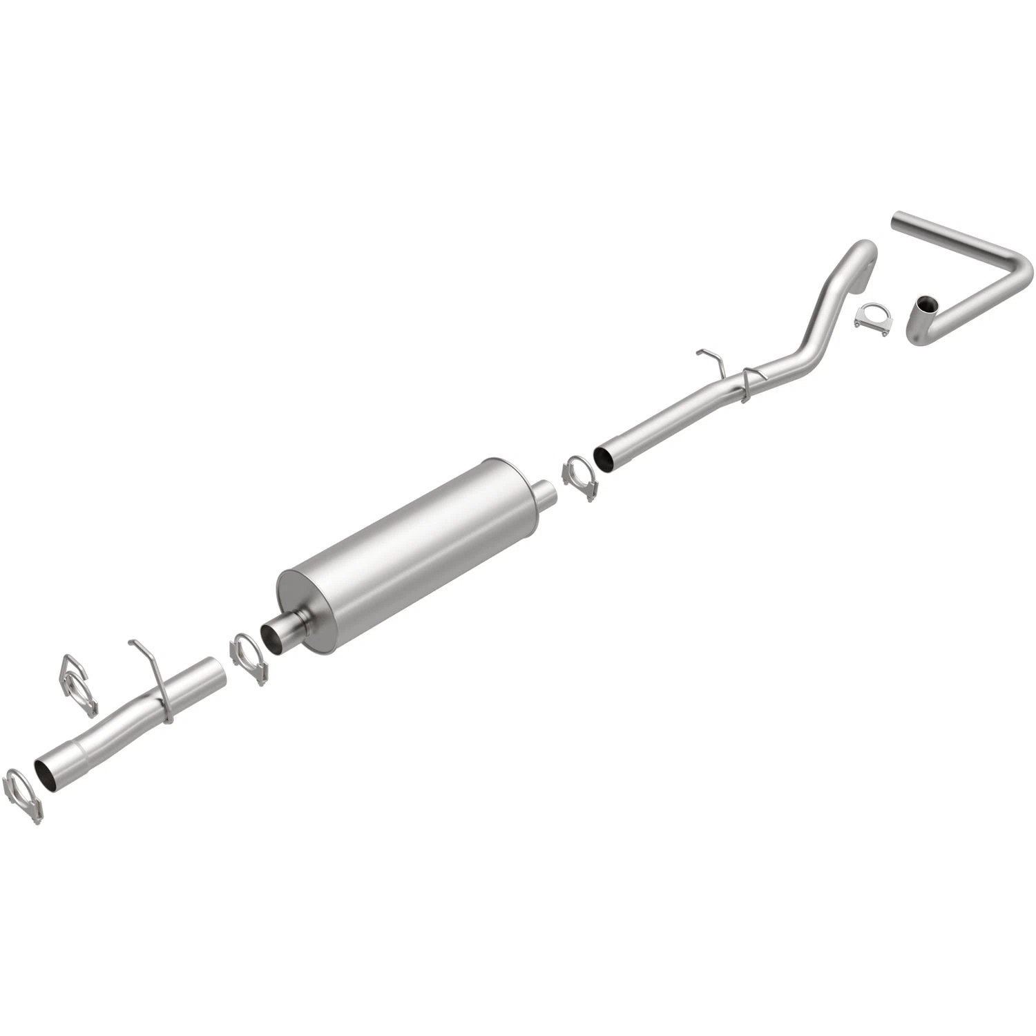 Fits 1987-1996 Ford Direct-Fit Replacement Exhaust System 106-0476