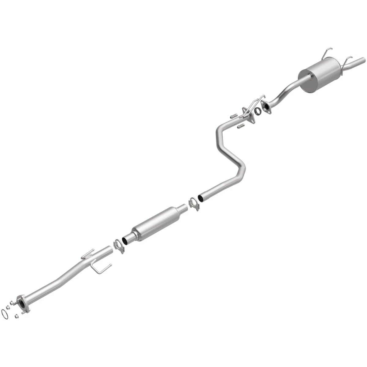Fits 1992-2000 Honda Civic Direct-Fit Replacement Exhaust System 106-0727