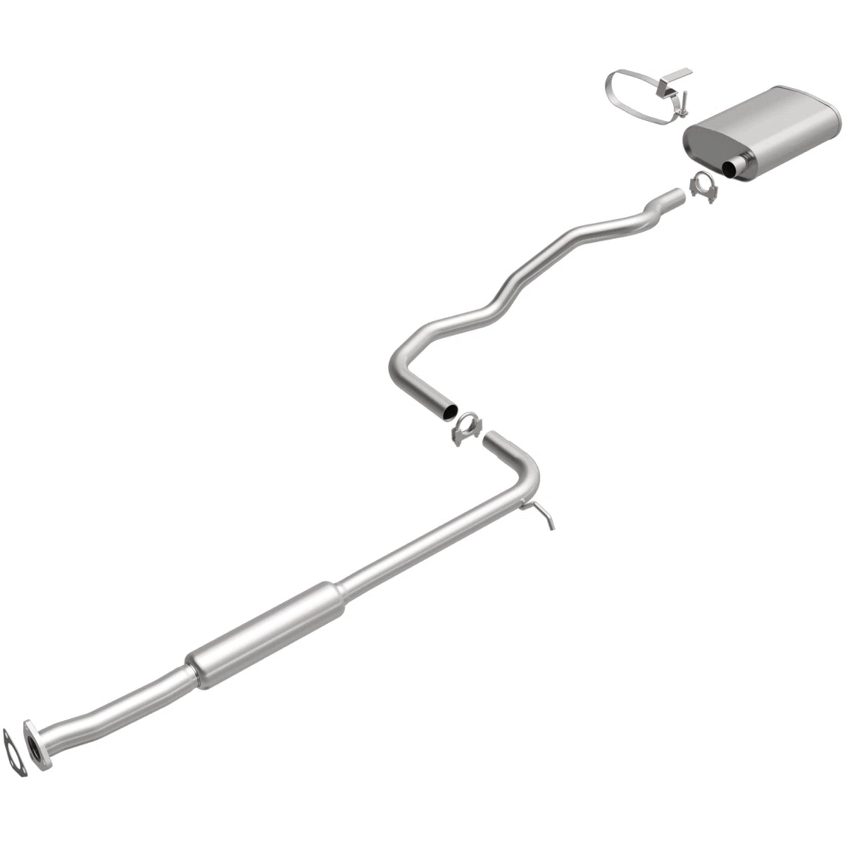 Fits 1993-1998 Saturn Direct-Fit Replacement Exhaust System 106-0425