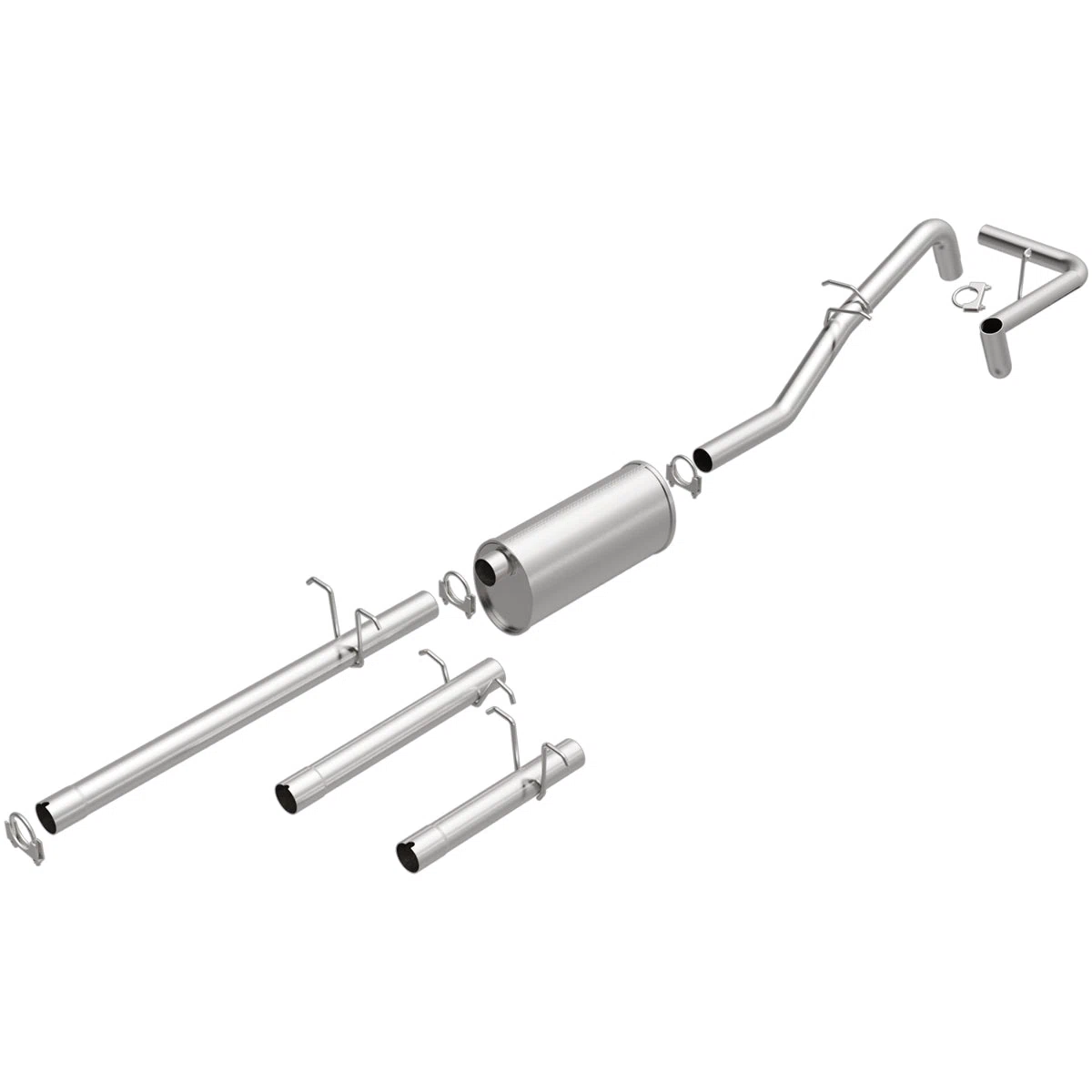 Fits 1995-1997 Dodge Direct-Fit Replacement Exhaust System 106-0198