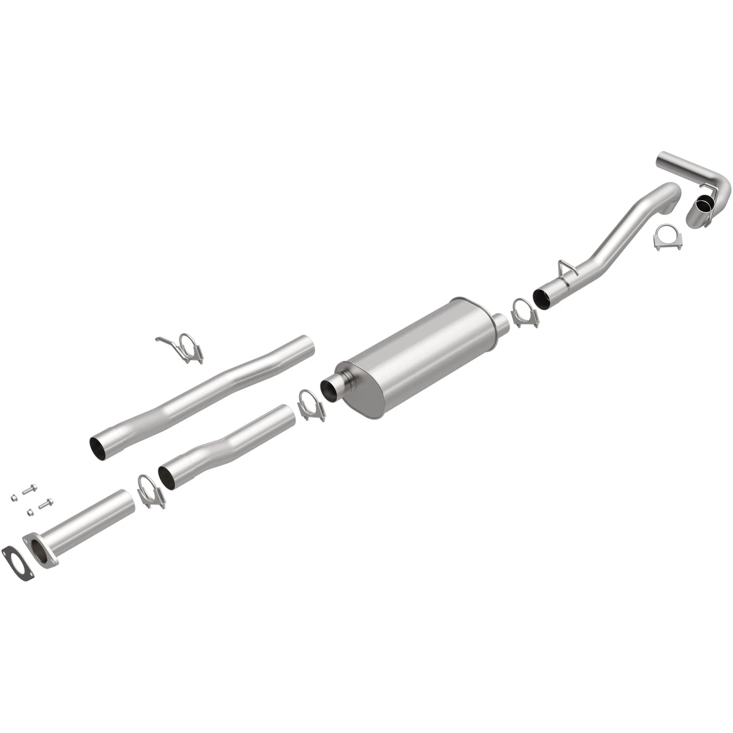 Fits 1996-1998 GMC K1500 Direct-Fit Replacement Exhaust System 106-0513