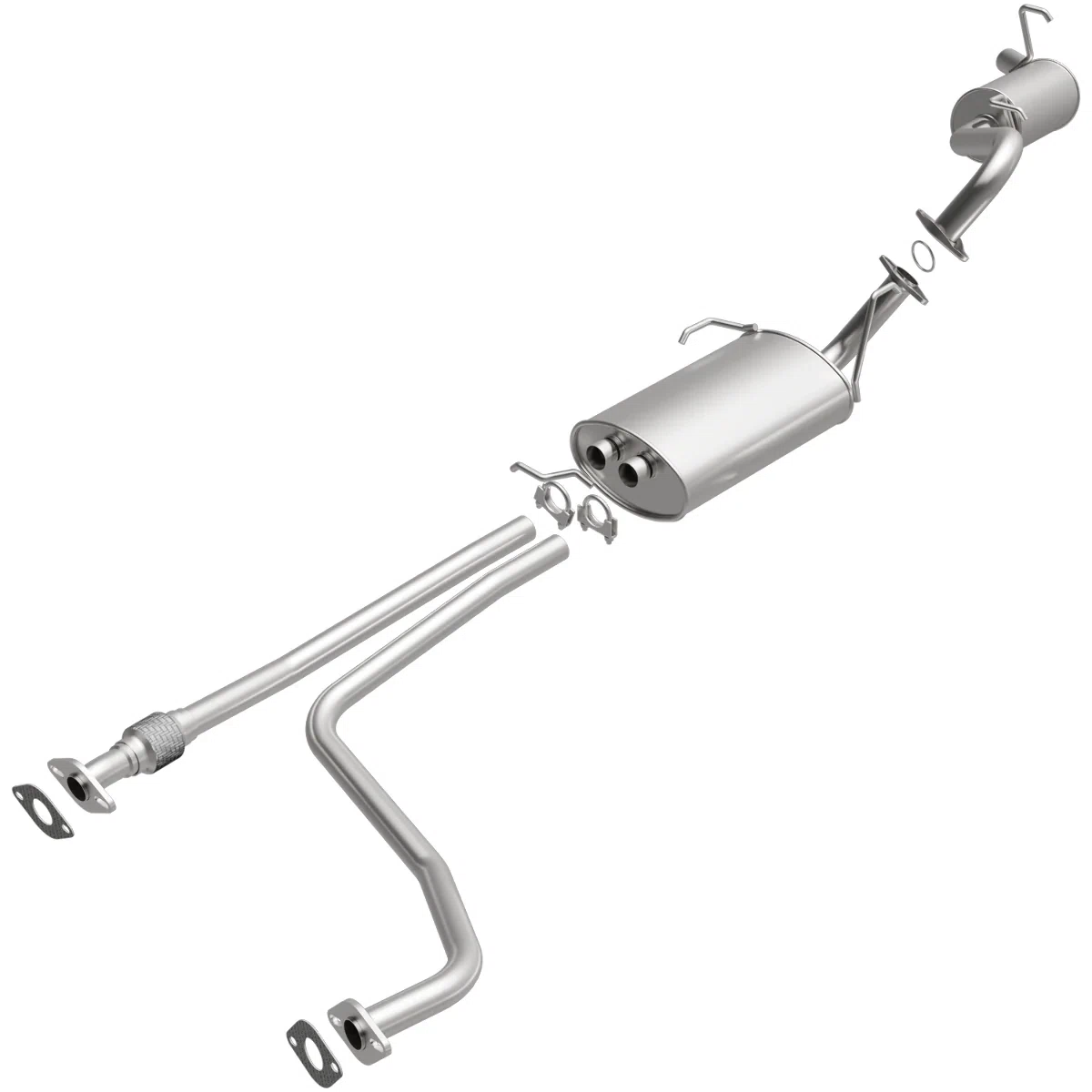 Fits 1996-2000 Nissan Pathfinder Direct-Fit Replacement Exhaust System 106-0712