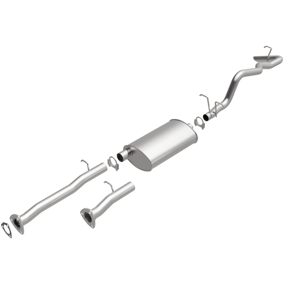 Fits 1998-1999 GMC Sonoma Direct-Fit Replacement Exhaust System 106-0701