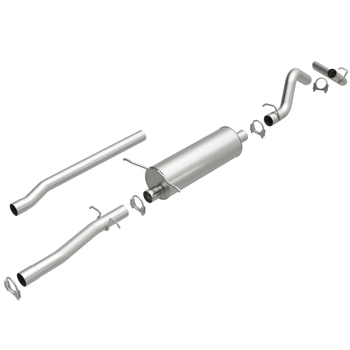 Fits 2000-2003 Dodge Dakota Direct-Fit Replacement Exhaust System 106-0736