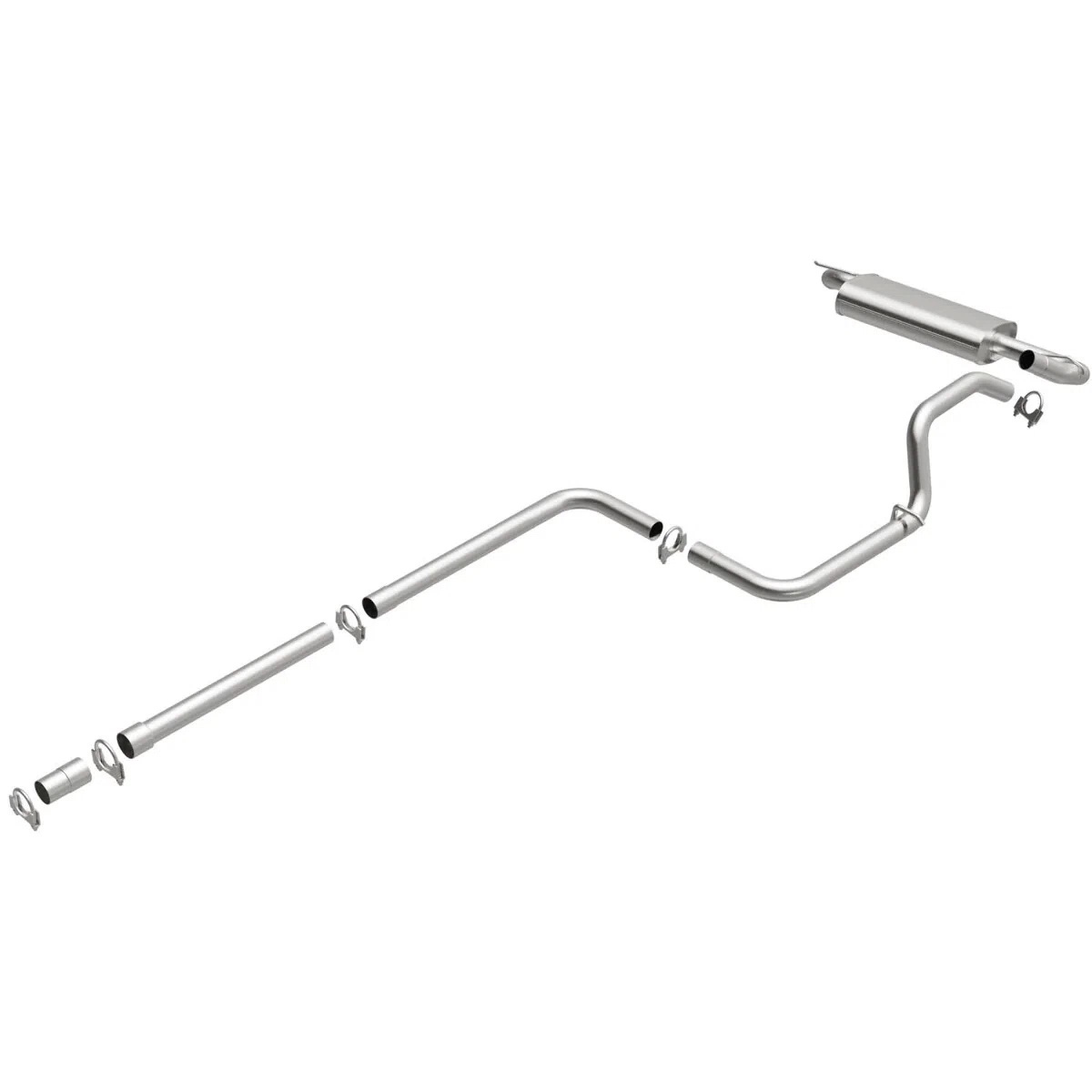 Fits 2000-2005 Dodge Neon Direct-Fit Replacement Exhaust System 106-0118