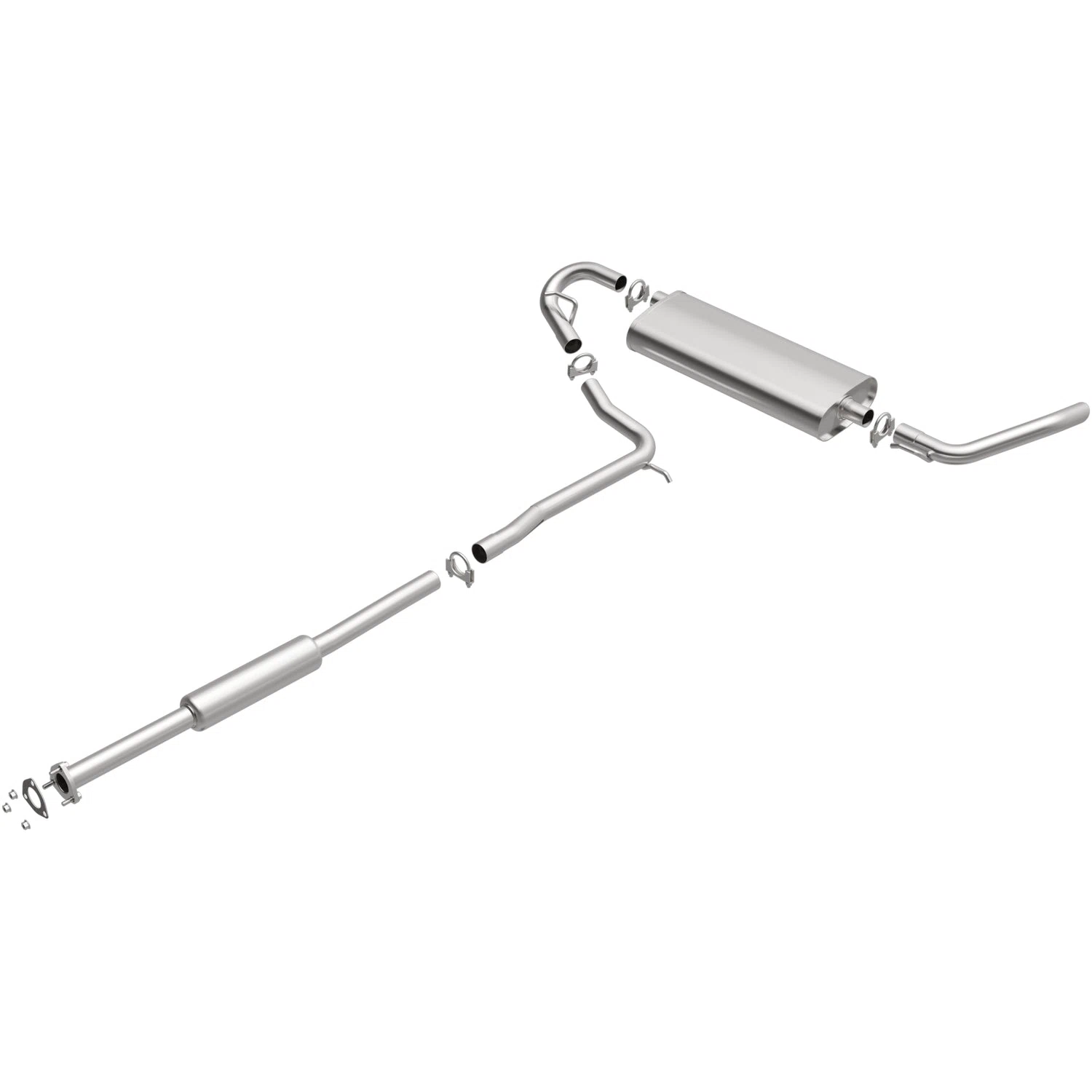 Fits 2002-2007 Saturn Vue Direct-Fit Replacement Exhaust System 106-0100