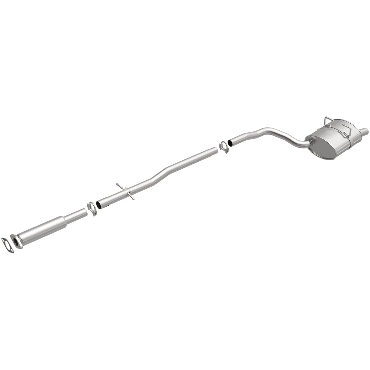 Fits 2002-2008 Mini Cooper 1.6L Direct-Fit Replacement Exhaust System 106-0242