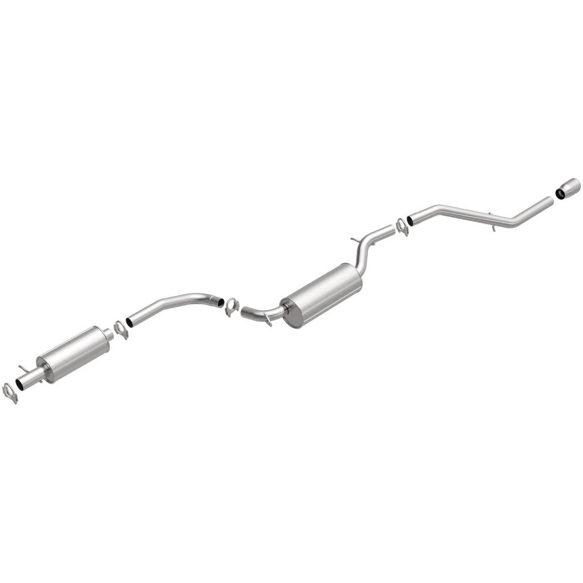 Fits 2004-2009 Mazda 3 Direct-Fit Replacement Exhaust System 106-0264