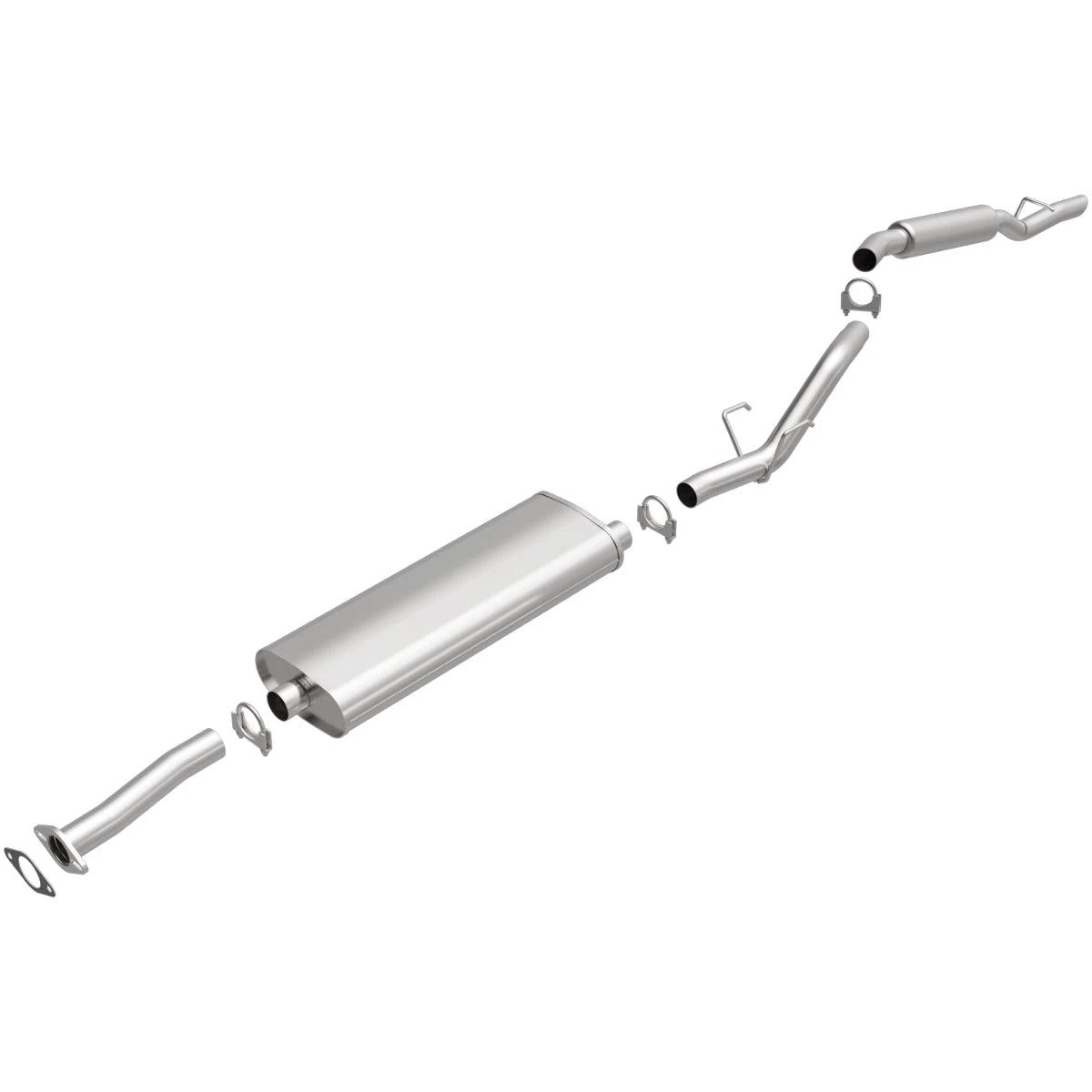 Fits 2005-2006 Buick Terraza Direct-Fit Replacement Exhaust System 106-0537