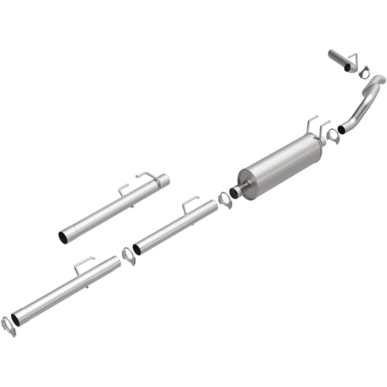 Fits 2006-2008 Dodge Ram 1500 Direct-Fit Replacement Exhaust System 106-0132