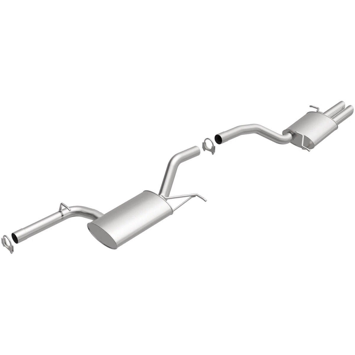Fits 2006-2013 Volkswagen Direct-Fit Replacement Exhaust System 106-0272