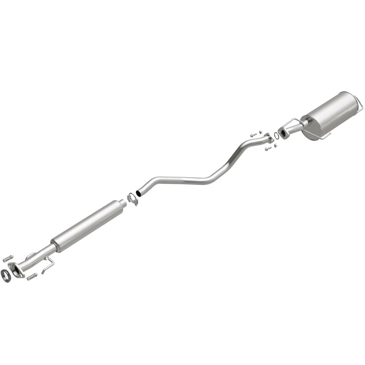 Fits 2007-2012 Nissan Versa Direct-Fit Replacement Exhaust System 106-0057
