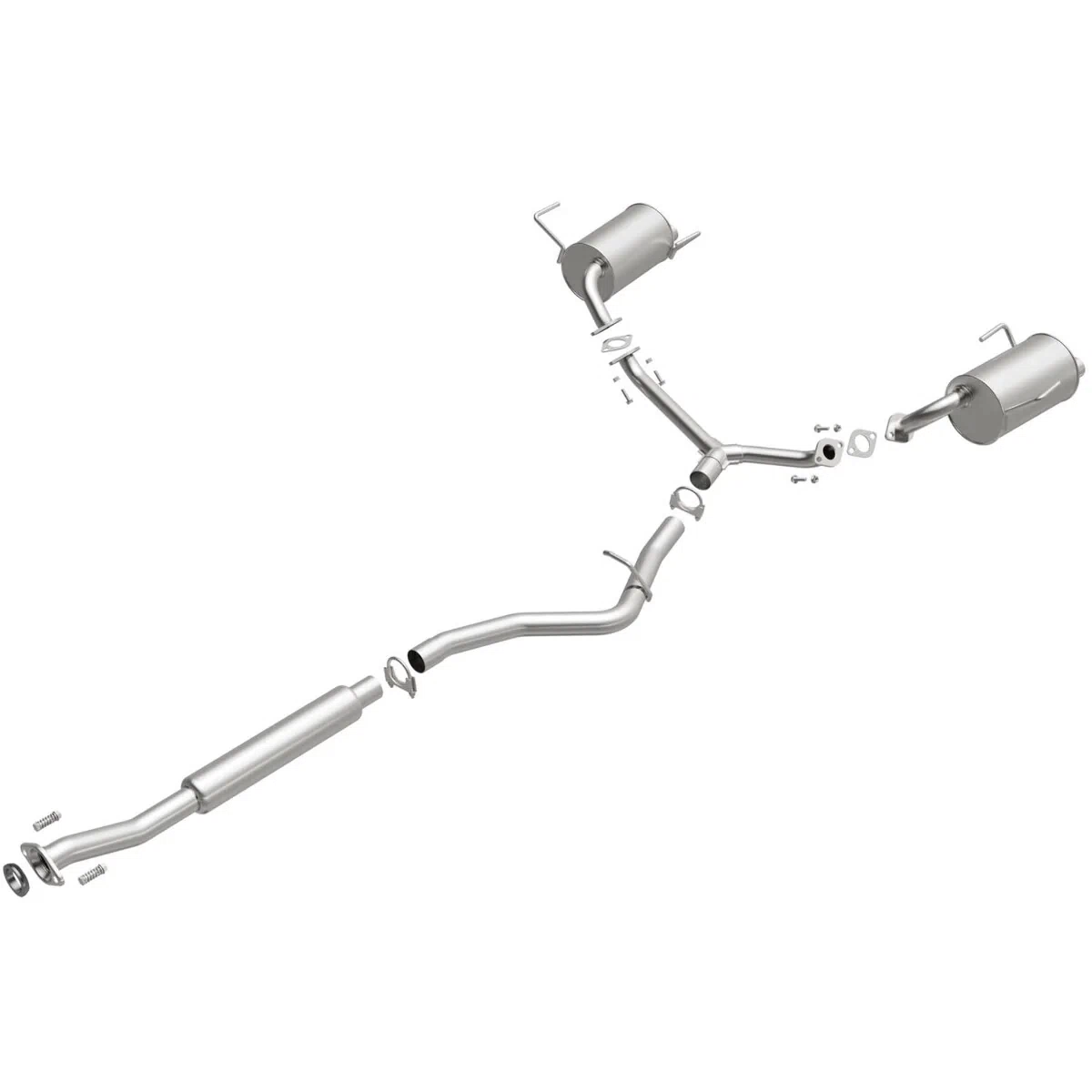 Fits 2008-2013 Subaru Direct-Fit Replacement Exhaust System 106-0133