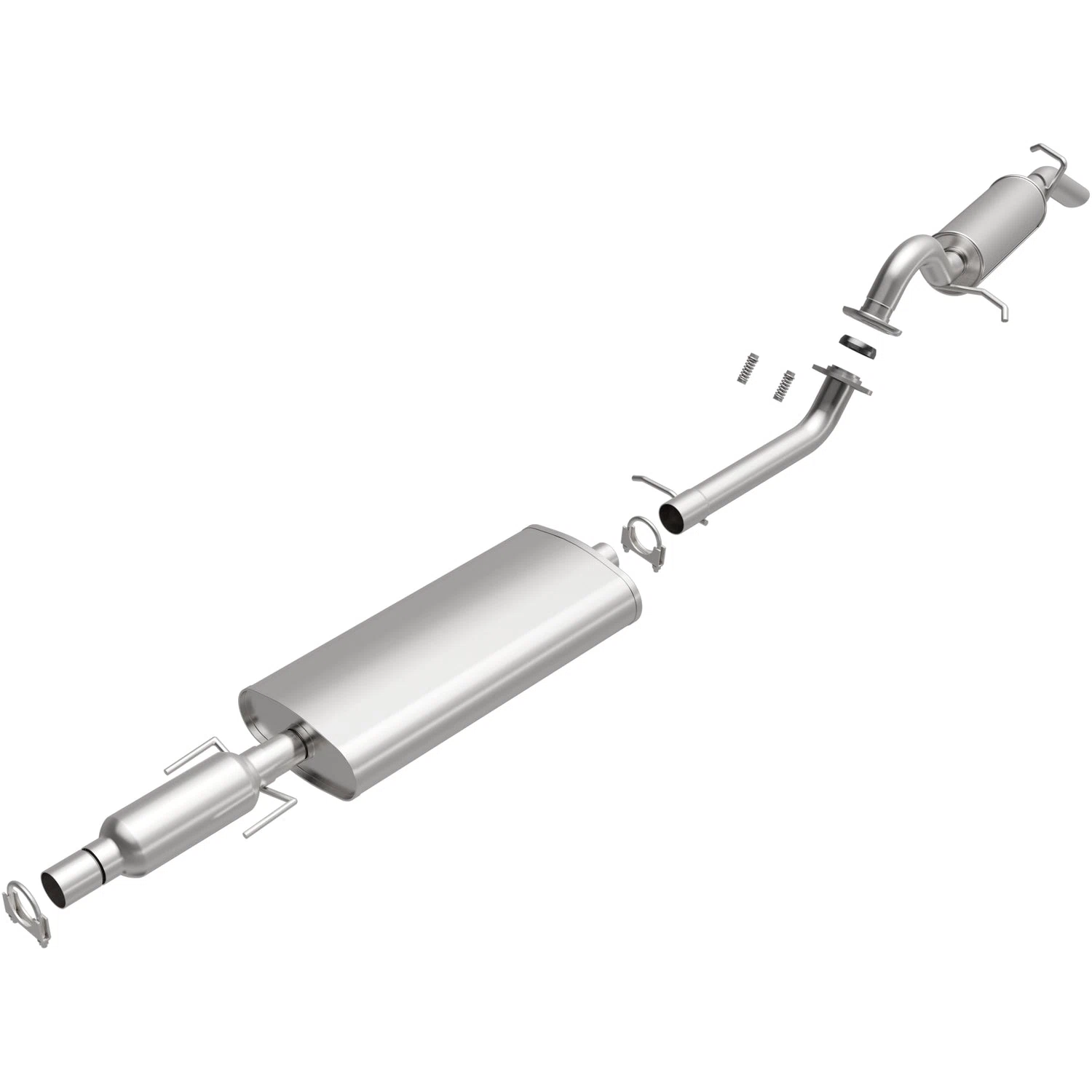 Fits 2009-2011 Mazda Tribute Direct-Fit Replacement Exhaust System 106-0062