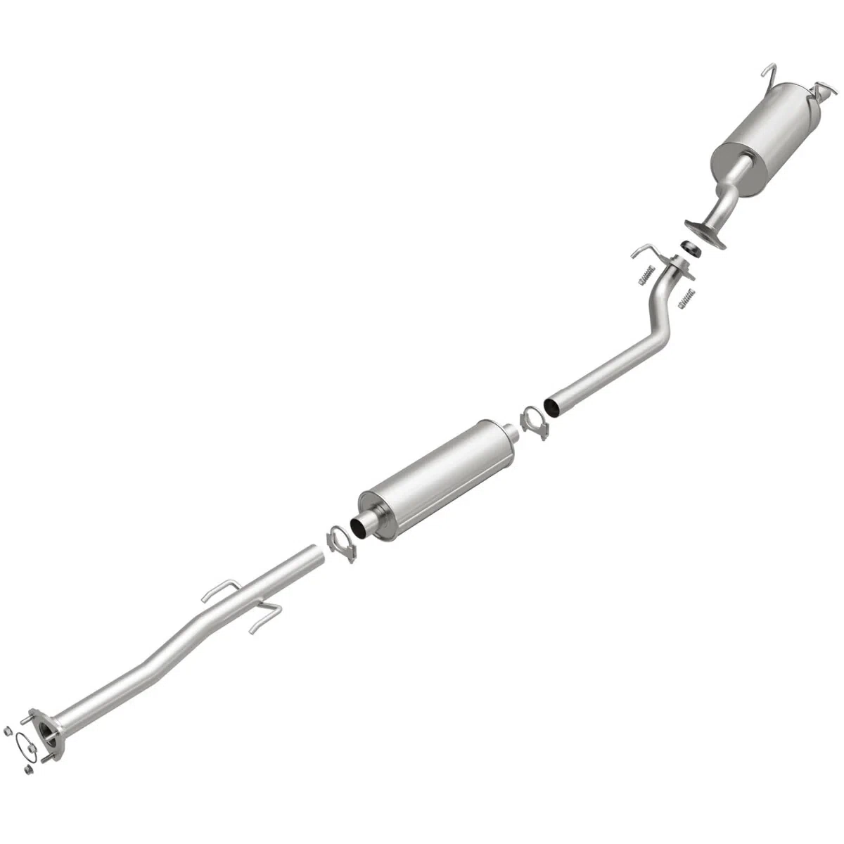 Fits 2010-2011 Honda CR-V 2.4L Direct-Fit Replacement Exhaust System 106-0241