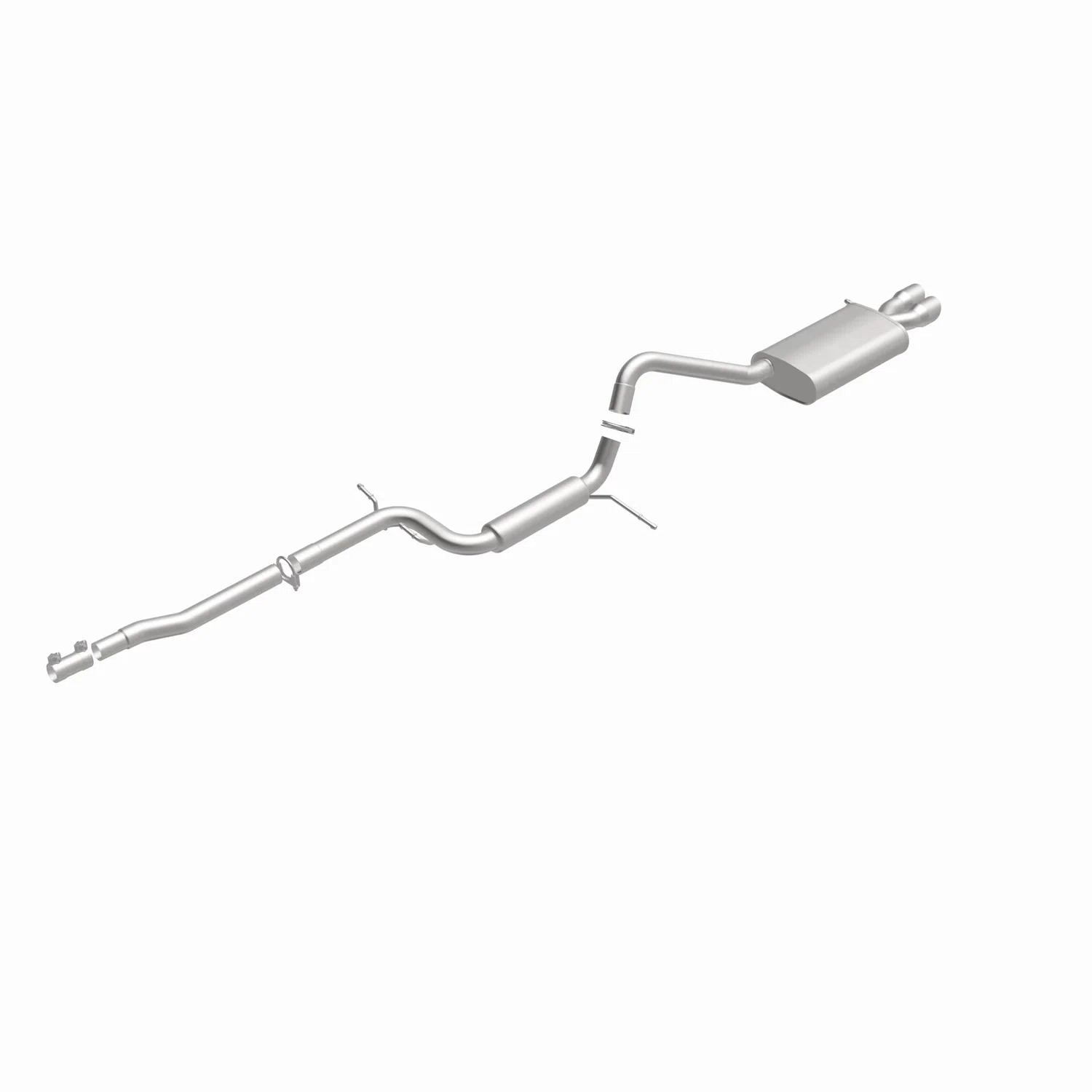 Fits 2011-2014 Volkswagen Jetta 2.0L Direct-Fit Replacement Exhaust System