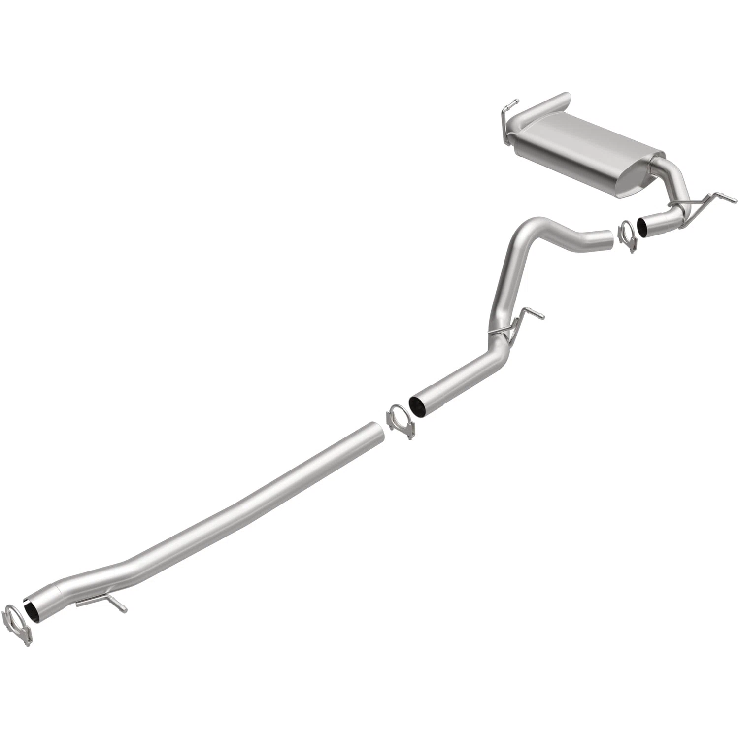 Fits 2012-2018 Jeep Direct-Fit Replacement Exhaust System 106-0754
