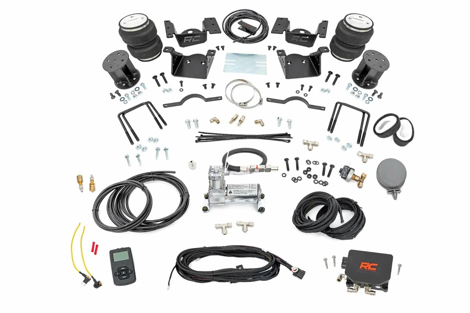Fits Chevy 2500HD (11-19) Air Spring w_compressor Wireless Control 7.5_ 100074WC
