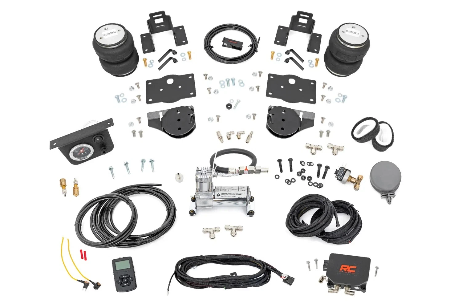 Fits Ram 1500 4WD(2019-2025) Air Spring w_compressor Wireless Controller 10035WC