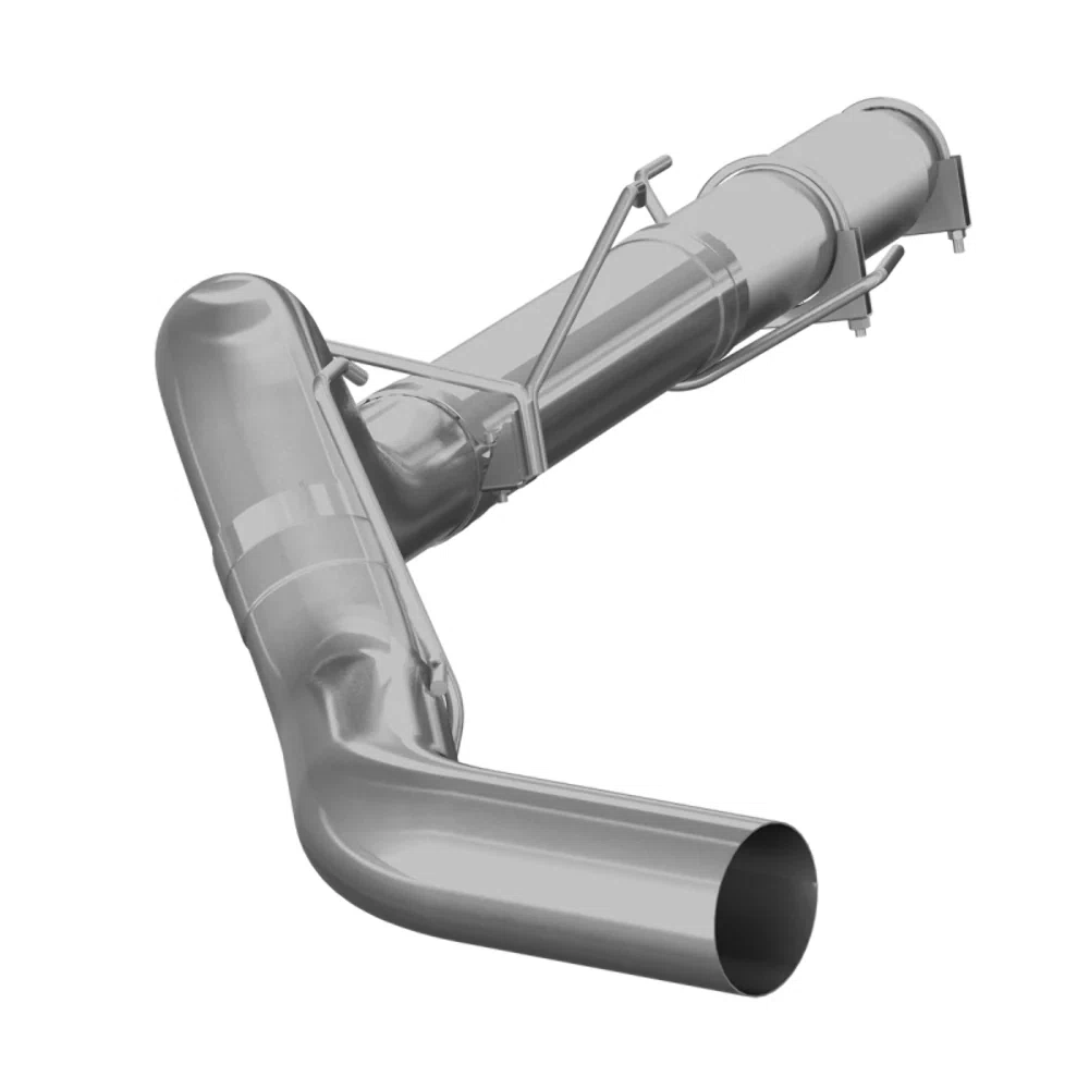 Fits 06-07 Dodge Ram 2500 5_ Cat Back Single Side Exit No Muffler AL-S61180PLM