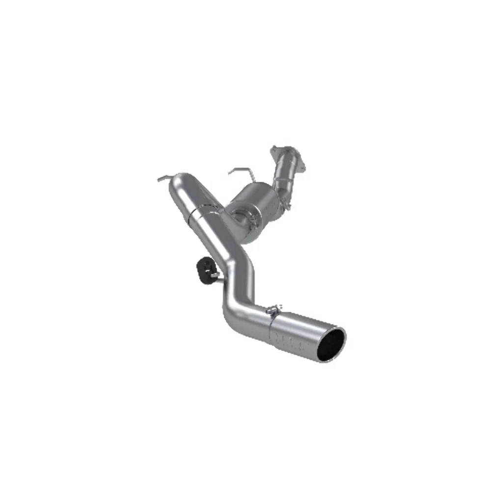 Fits 07-10 Chevrolet Silverado 2500 HD 3 1_2_ Cat Back; Single Side; AL-S5078AL