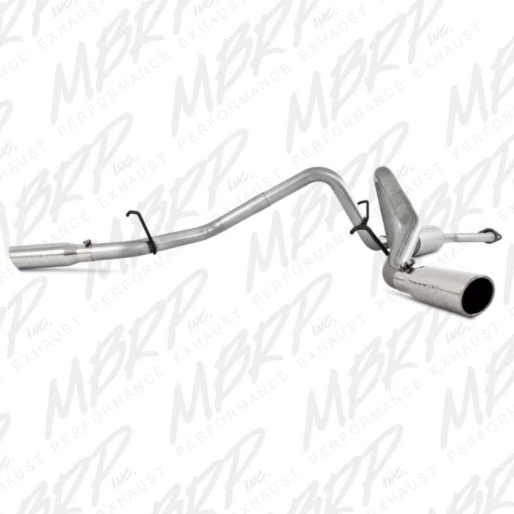 Fits 07 Chevrolet Silverado 1500 Classic 2.5 Cat Back Dual Split Side AL-S5018AL