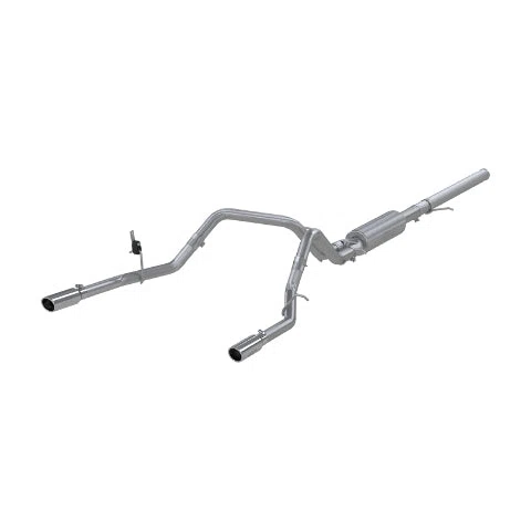 Fits 15-18 Chevrolet Silverado 1500 3_ Cat Back; Dual Split Rear; T409-S5084409