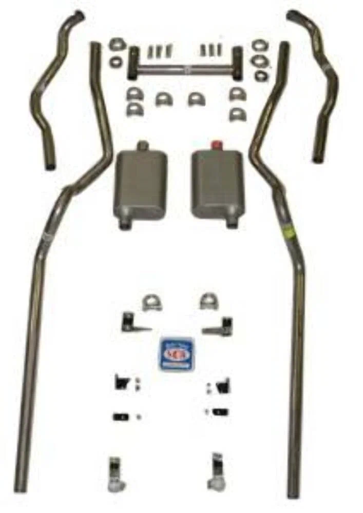 Fits 1955 - 1957 Chevrolet Full Size Exhaust System 63060
