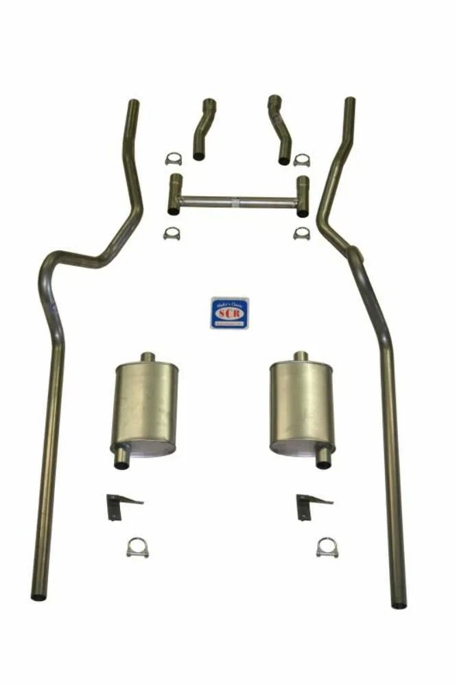 Fits 1955 - 1957 Chevrolet Full Size Exhaust System 63063