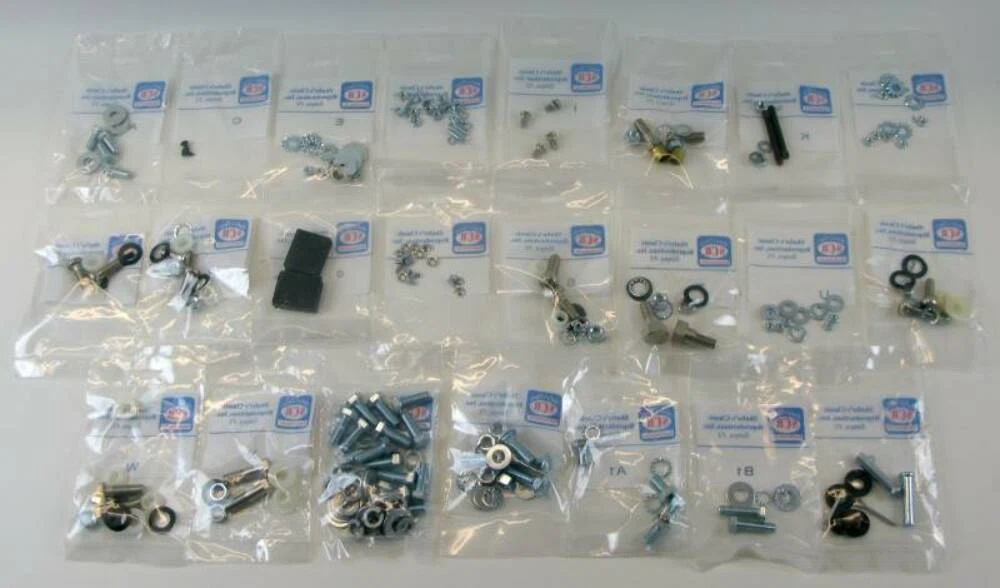 Fits 1958 Chevrolet Full Size Convertible Top Bolt Kit CBK402