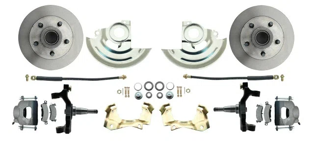 Fits 1964-1972 GM A Body 2_ Drop Front Disc Brake Kit DBK6472D