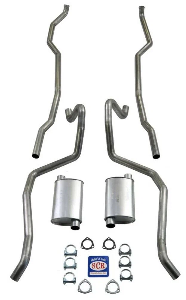 Fits 1965-1966 Full Size Chevrolet Convertible Exhaust System 73090