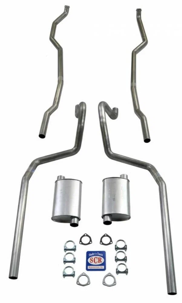 Fits 1965-1966 Full Size Chevrolet Convertible Exhaust System 73092
